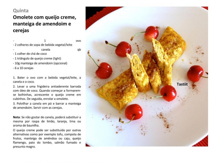 Taste It: 7 dias, 7 pequenos-almoços saudáveis | Global News Portugal 5ª_receitas_tastiit.pptx